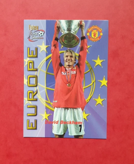 Carte David Beckham #107 – Manchester United Attitude 2000 – Futera – Non Gradée
