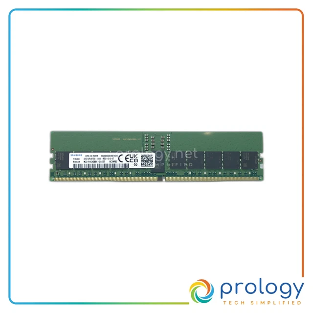 2 X SAMSUNG PC5 32GB 2Rx8 DDR5 4800B SA0-1010-XT M324R4GA3BB0