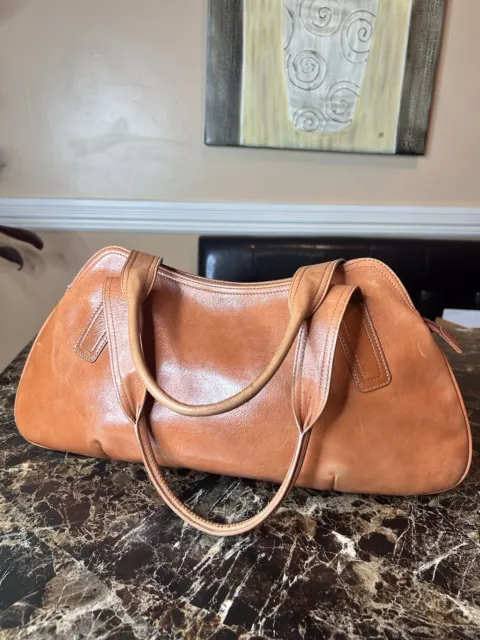 HOBO International Tan Leather Shoulder Bag Purse