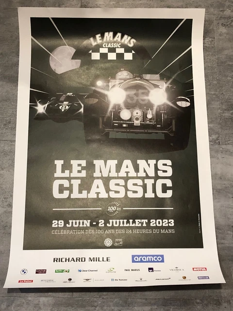 EURO 84 FOOT LENS affiche NEUVE vintage 85x60