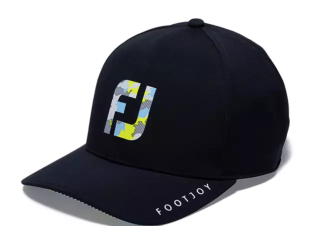 Footjoy JAPAN Tour Model Golf Cap 2024 FH24ACLC Water-repellent Black