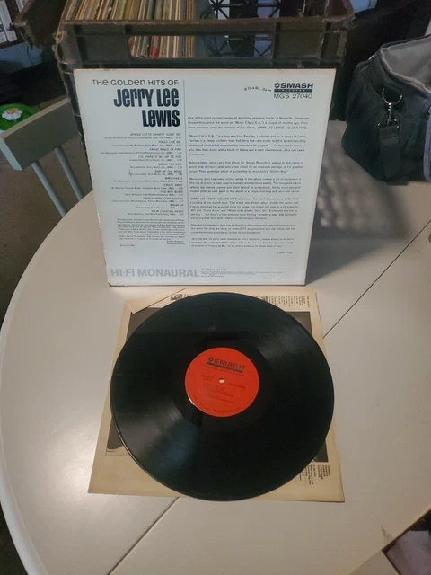 JERRY LEE LEWIS The Golden Hits Of Jerry Lee Lewis DISQUE VINYLE LP