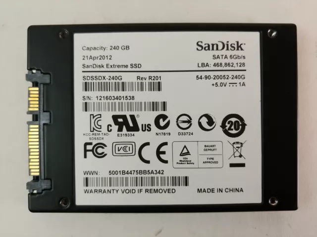 Carte Disque dur SANDISK SSD Plus 2.5'' - 1To SATA III