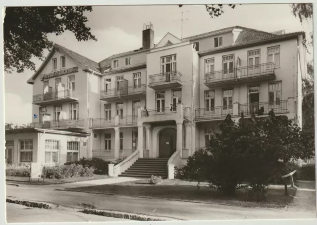 Ostseebad Kühlungsborn Reisebüro der DDR Dr.-Robert-Koch-Hotel. AK 1981, gebrau.