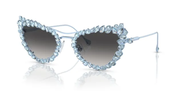 Swarovski SK 7011 BLUE SWAROVSKI/GREY SHADED 56/20/140 women Sunglasses