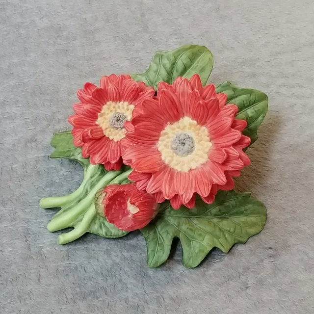 Lenox Gerbera Daisy Hand Painted Porcelain With COA - Newfie Shipping