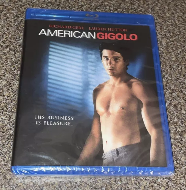 American Gigolo Blu-ray NEW Richard Gere Lauren Hutton Paul Schrader Widescreen