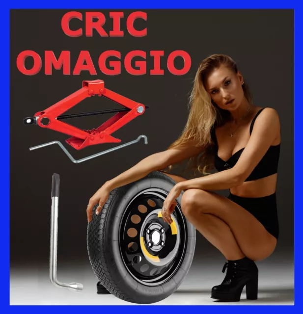 RUOTINO DACIA JOGGER 16 Ruota di Scorta kit Cric Chiave Crick per Auto  REGALO EUR 140,99 - PicClick IT
