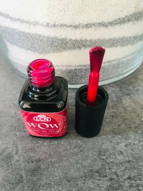 Vernis Gel Hybride LCN WOW Raspberry Whipped Cream, 8 Ml, Tenue 10 Jours