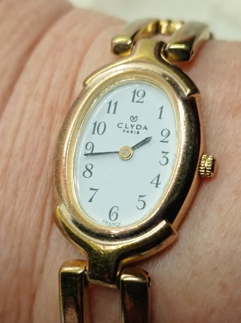 18k Gold Montre Clyda Paris Ancienne MONTRE ANCIENNE CLYDA PARIS