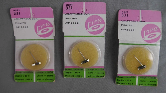2 Saphirs Neufs Compatibles Avec Les Aiguilles Philips GP-212