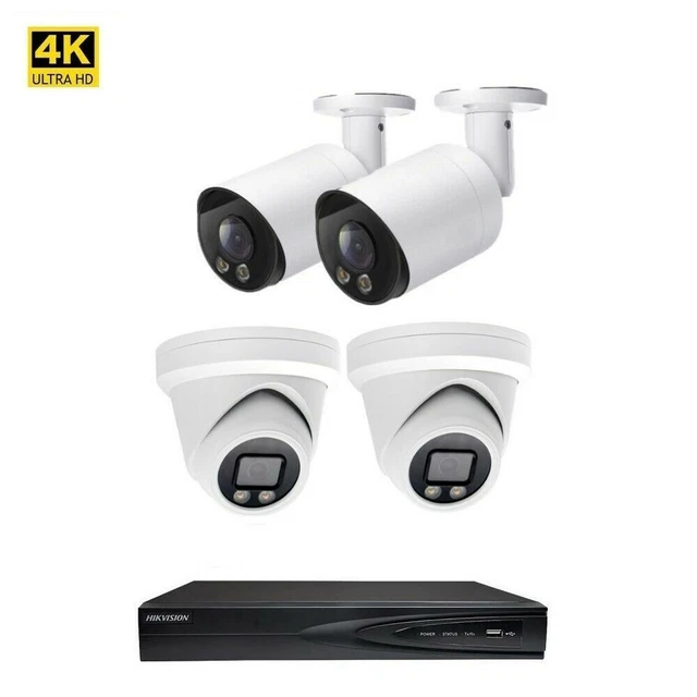 Dôme mixte 8MP VAI2385HKB + Bullet VAI2085HKW + Kit enregistreur Hikvision...