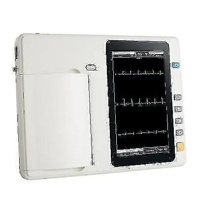 3-Ch ECG Machine - 7'' Touch Display - Fast Ship - Portable LCD Monitor