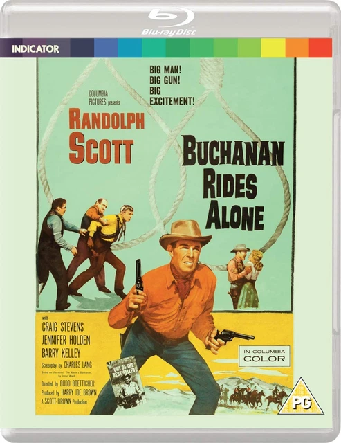 BUCHANAN RIDES ALONE (Standard Edition) (Blu-ray) Jennifer Holden (US ...