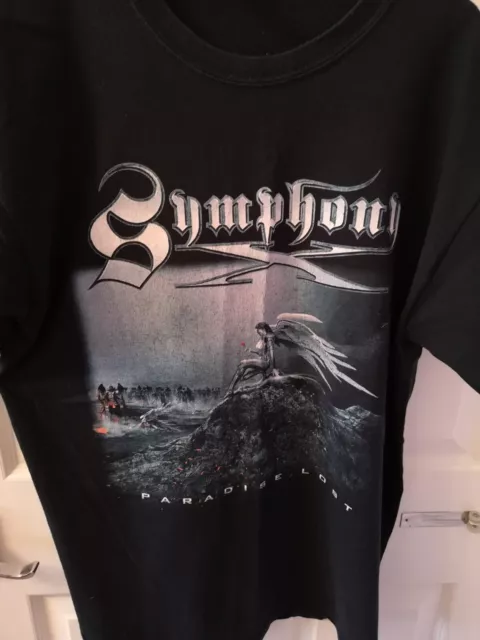 Symphony X 2007 Tour T Shirt Large