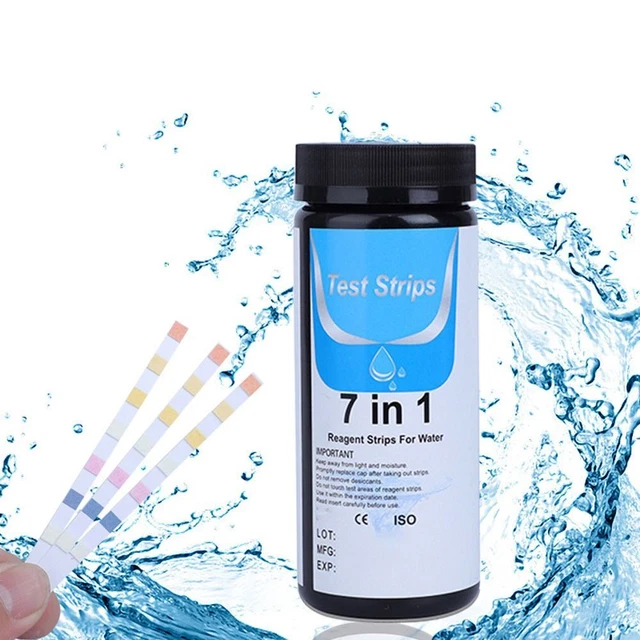 100 BROMINE PH Pool Test Strips Chlorine Water Testing Strips Swimming