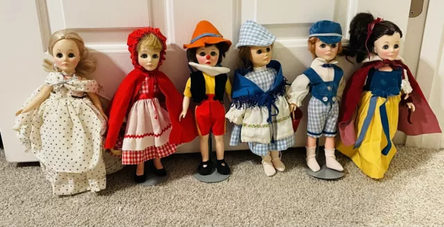 Vintage 1975 Effanbee Storybook Dolls (Multiple)