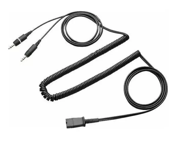 Plantronics 28959-01 ProShare QD to 3.5mm Dual PC Stereo Cable