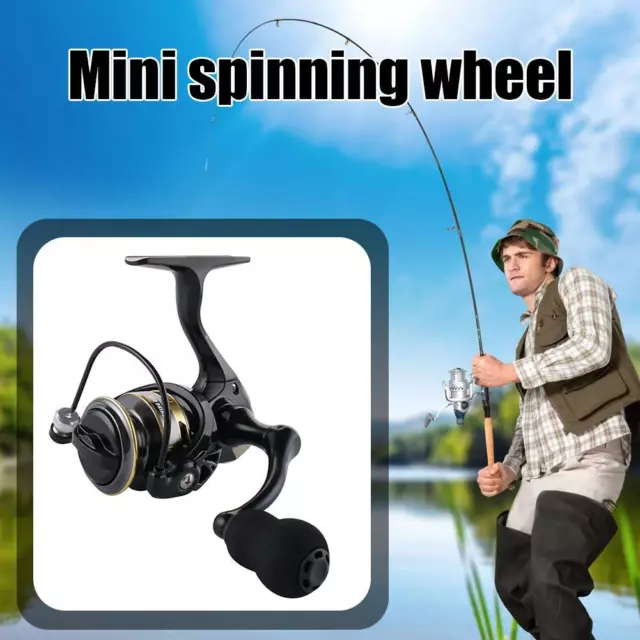 Mini Fishing Spinning Reel Gear Ratio 5.2 1 13BB for Freshwater Fishing (ZP500)