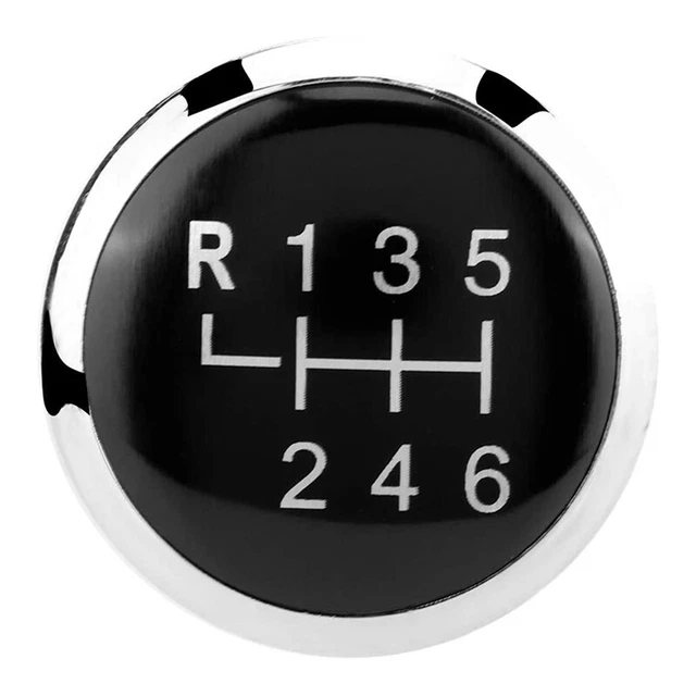 Cuffia Cambio Ecopelle Pomello Cambio Per Opel Corsa D E Adam - Set 6 Marce Con Cuffia E Telaio Cucitura Bianca Pomello Cambio Opel - Foto 2