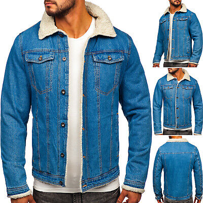 Giacca Jeans Di Transizione Giacca Giacca Sweatjacke Classic Men Casual da Uomo BOLF motivo 
