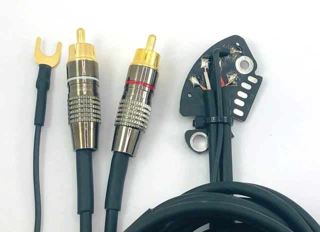 TECHNICS SL 1200 1210 MK2 M3D MK3D MK3D MK5 MK6 Cable Rca Phono Con Masa | 2N EUR 27,99 - ES
