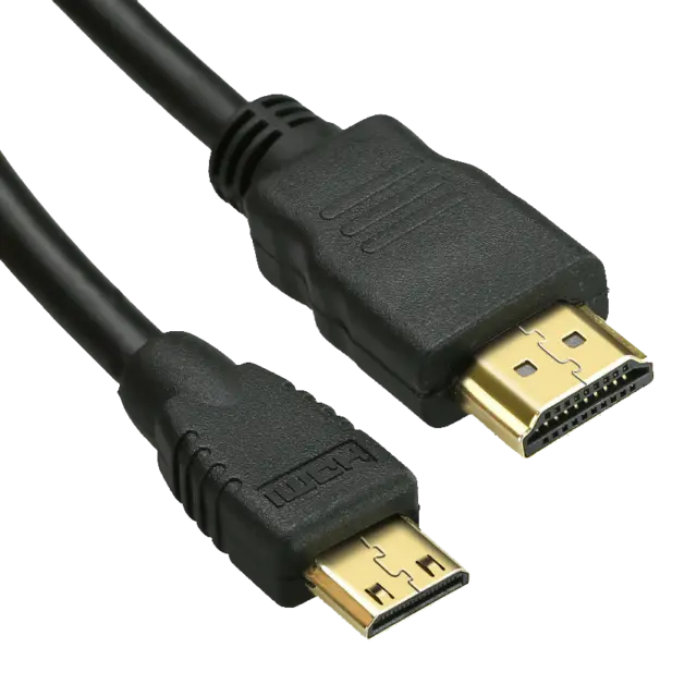 HDMI to Mini HDMI High Speed Cable with Ethernet HD1080p - 1.5M