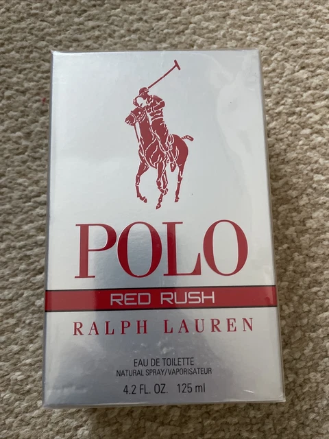 Ralph Lauren Polo Red Rush 125ml Eau De Toilette Mens New & sealed.