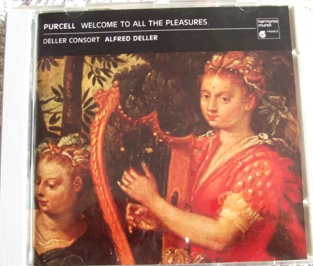 Purcell - Welcome To All The Pleasures Cd;  Deller Consort (1988)