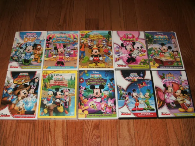 DISNEY'S MICKEY MOUSE Clubhouse TV series on DVD. 10 different titles ...