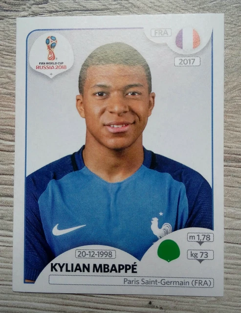 Carte Kylian Mbappé RC N°80 Panini Prizm Coupe Du Monde 2018 - Rookie PSG - Collection Football