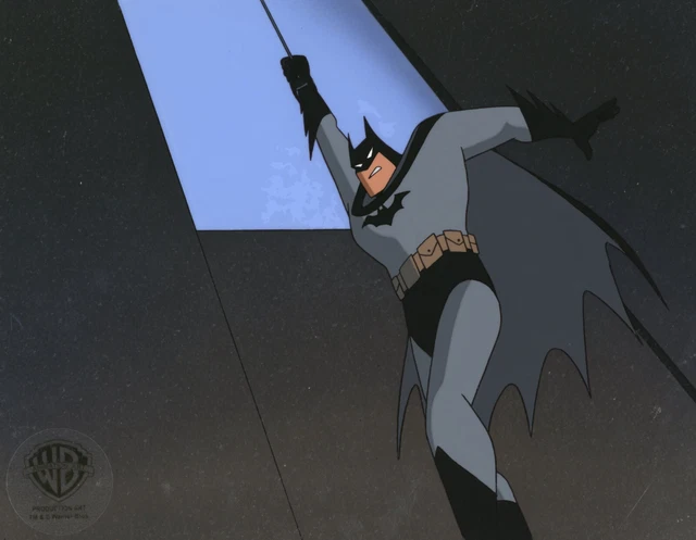 NEW BATMAN ADVENTURES ORIGINAL Production Cel Batman Over The Edge 550 