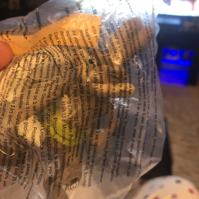 2012 MCDONALDS ICE Age 4 Continental Drift Squint Rabbit Happy Meal ...