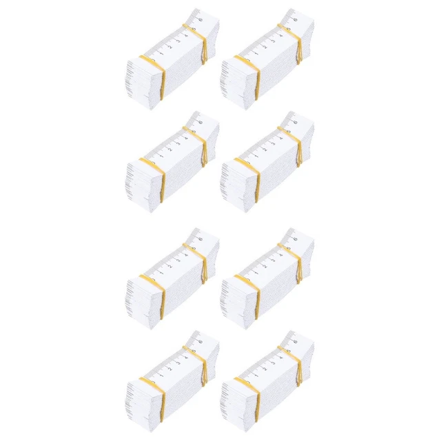 200 Pcs Paper 1 Meter Long Measuring Tape Child Body Measurement