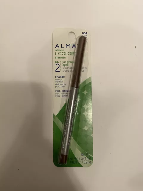 ALMAY • Intense I-COLOR EYELINER For Green Eyes Sealed # 004 - BLACK RAISIN