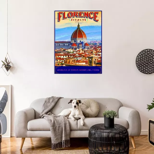 94444 Florence Italy Basilica di Santa Maria del Fiore Wall Print Poster Plakat 2