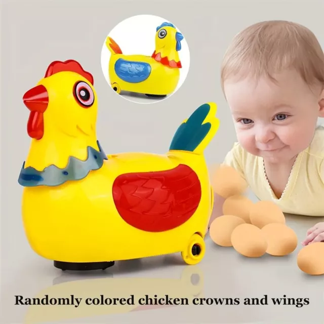 Sound Music Chicken Toy Doll Educational Electric Hen Toy  Birthday Gift