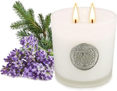 Primavera Cera di soia Naturale con Oli Essenziali Candela Regalo per Donna Lavanda per Il Relax dellAria e aromaterapia Fico mediterraneo YMing Candele Profumate Set Regalo da 4 Limone 