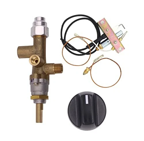 Propane Fire Pit Main Control Brass Safety Valve,Gas Room Heater Pilot Burner Propane Fire Pit Main Control Brass Safety Valve,Gas Room Heater Pilot Burner