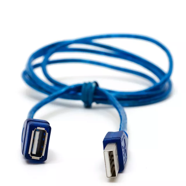 1M/ 1.5M/ 3M USB 2.0 Extension Extender Cable A Male to A Female Cord Adapter