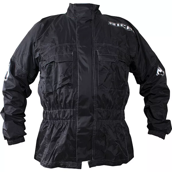 Richa Rain Warrior Waterproof Motorcycle Motorbike Jacket Black