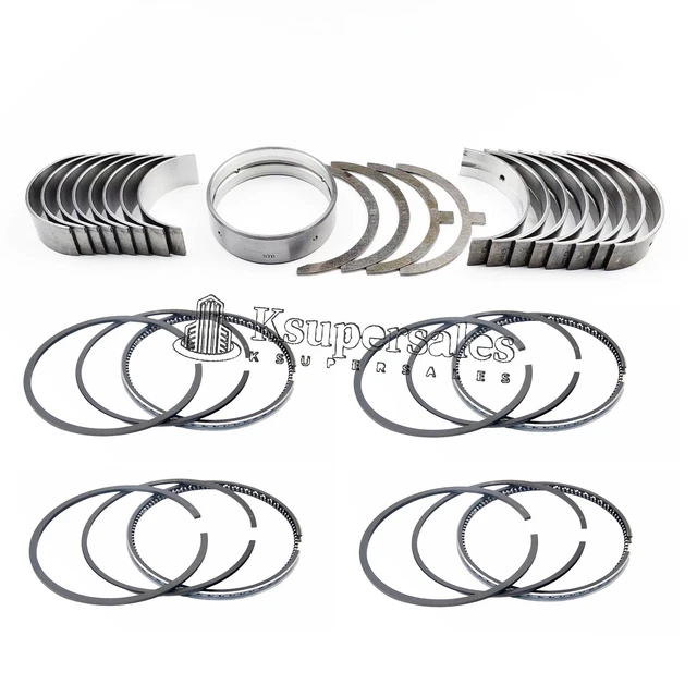 4TNE84 Metal Kit + Piston Rings for Yanmar 4TNE84 Engine John Deere Tractor 990