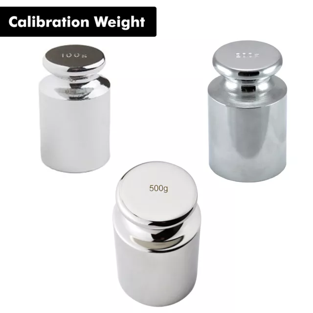 100g 200g & 500g Precision Balance Calibration Weight for Digital Pocket Scale