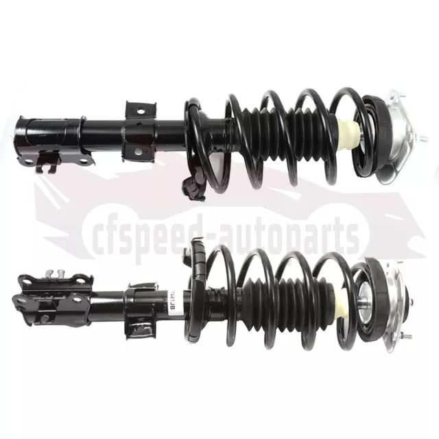 Pair Front Quick Complete Strut & Coil Spring Assembly For 2003-2007 Volvo XC70