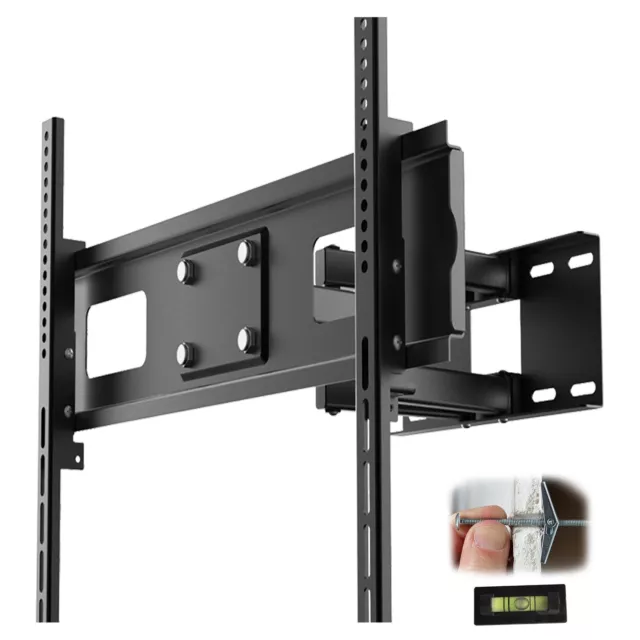 SVD Full Motion TV Mount for 37~70 inch Screen TVs, Arm up to VESA 600x400mm