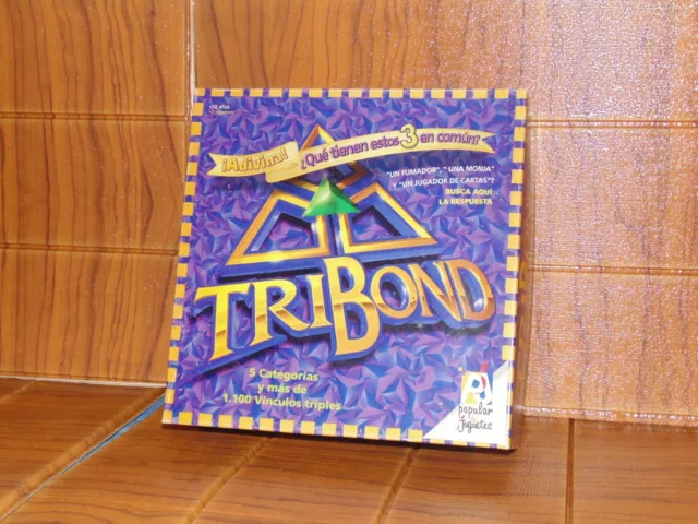 Juego de Mesa TRIBOND de Popular de Juguetes 1998. Projoy. Completo Buen estado.