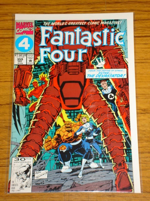 Fantastic Four #359 Vol1 Marvel Comics December 1991