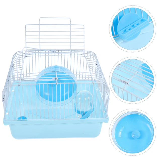 2 PCS Viaggiare Gabbia Da Viaggio Per Criceti Habitat Del Criceto