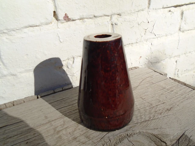 Vtg Antique No Name Porcelain Insulator Sleeve Nice F. M. Locke ? 6