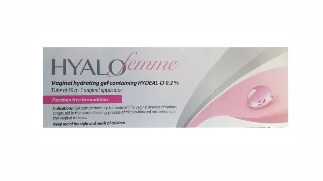 Hyalofemme Vaginal Dryness and Irritation Relief Moisturiser Gel 30g